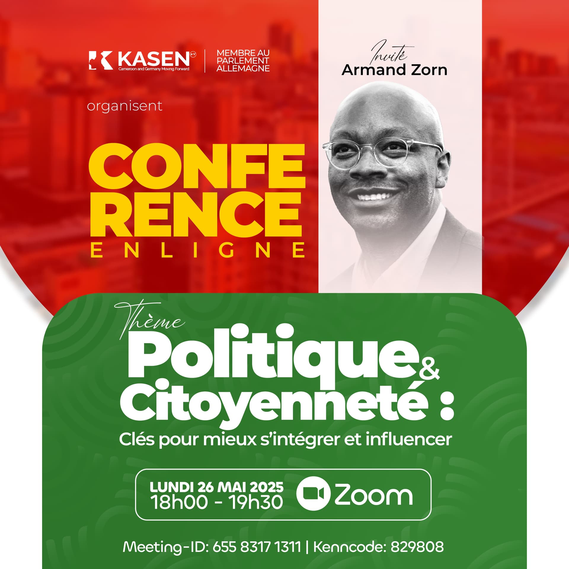 Tambour djembé camerounais